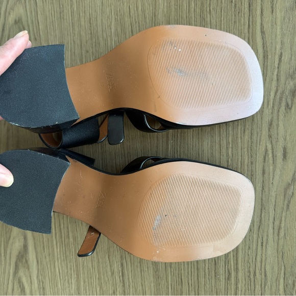 Zara Black Fisherman Sandals. Size EU 37 - Picture 4 of 4